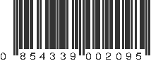 UPC 854339002095