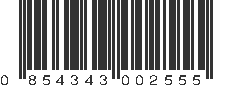 UPC 854343002555