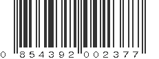 UPC 854392002377