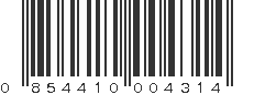 UPC 854410004314