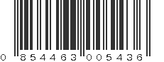 UPC 854463005436