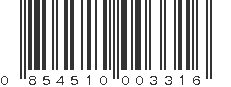 UPC 854510003316