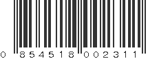 UPC 854518002311