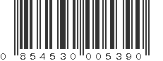 UPC 854530005390