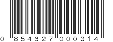 UPC 854627000314