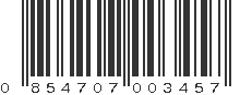 UPC 854707003457