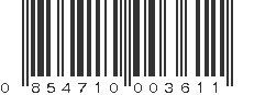 UPC 854710003611