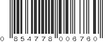 UPC 854778006760