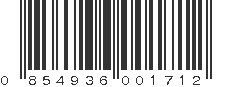 UPC 854936001712