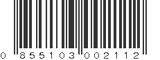 UPC 855103002112