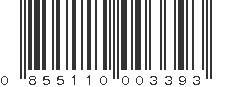 UPC 855110003393