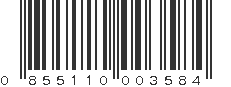 UPC 855110003584