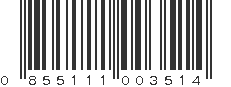 UPC 855111003514