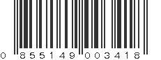 UPC 855149003418