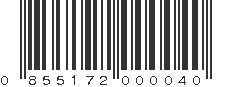 UPC 855172000040