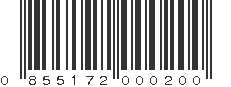 UPC 855172000200