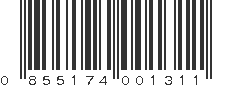 UPC 855174001311