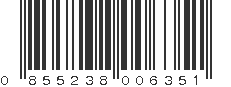 UPC 855238006351