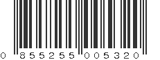 UPC 855255005320