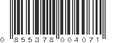 UPC 855378004071