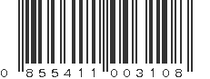 UPC 855411003108