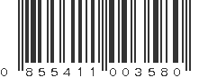 UPC 855411003580