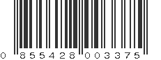 UPC 855428003375