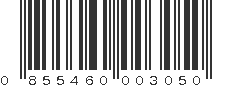 UPC 855460003050