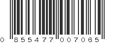 UPC 855477007065