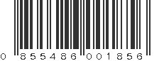 UPC 855486001856