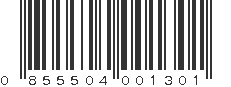 UPC 855504001301