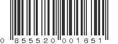 UPC 855520001651