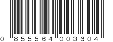 UPC 855564003604