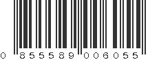 UPC 855589006055