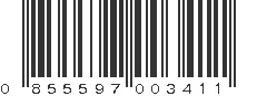 UPC 855597003411