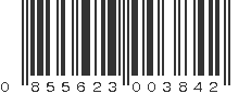 UPC 855623003842