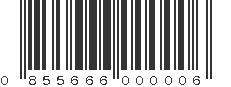 UPC 855666000006