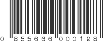 UPC 855666000198