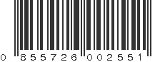 UPC 855726002551