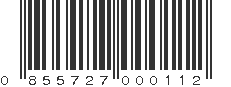 UPC 855727000112