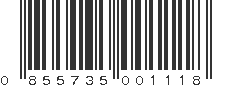 UPC 855735001118