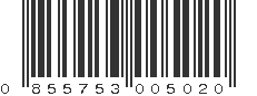 UPC 855753005020