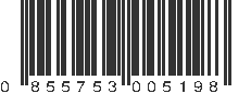 UPC 855753005198