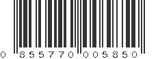 UPC 855770005850