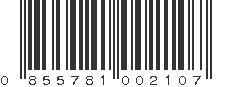 UPC 855781002107