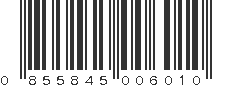 UPC 855845006010