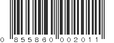 UPC 855860002011