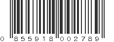 UPC 855918002789