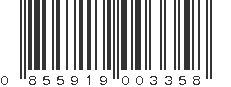 UPC 855919003358