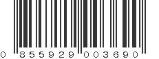 UPC 855929003690